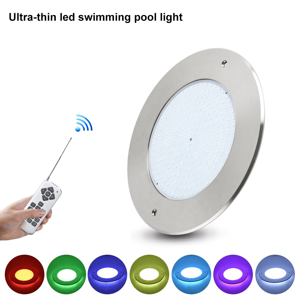 Pond Light Submersible - Ultra-Thin LED Swimming Pool Lights Resin