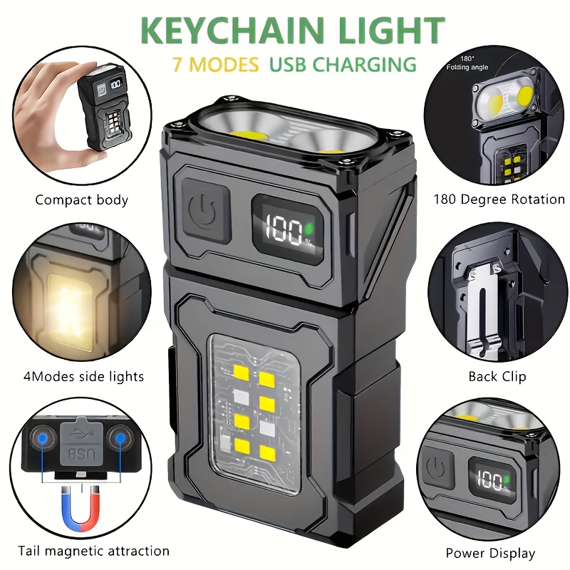 Mini Rechargeable LED Pocket F - Outdoor Lighting Setup recension och pris