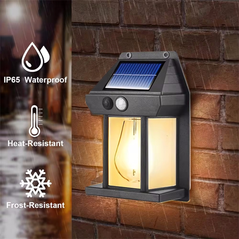 Solar Wall Light Outdoor Water - Solar Wall Sconce recension och pris