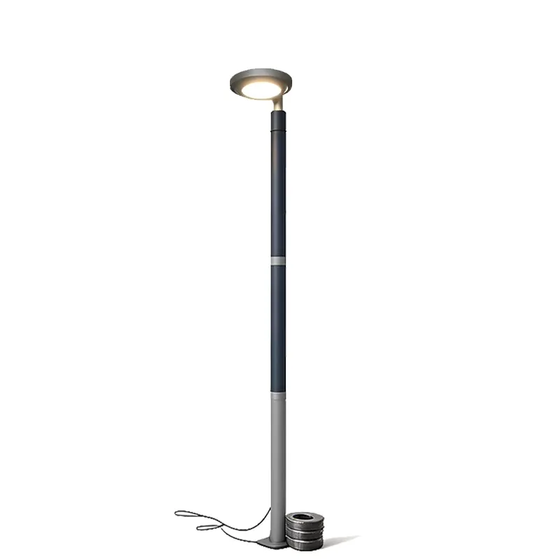 LED Garden Lamp with Steel Pol - Outdoor Lighting Ip65 recension och pris
