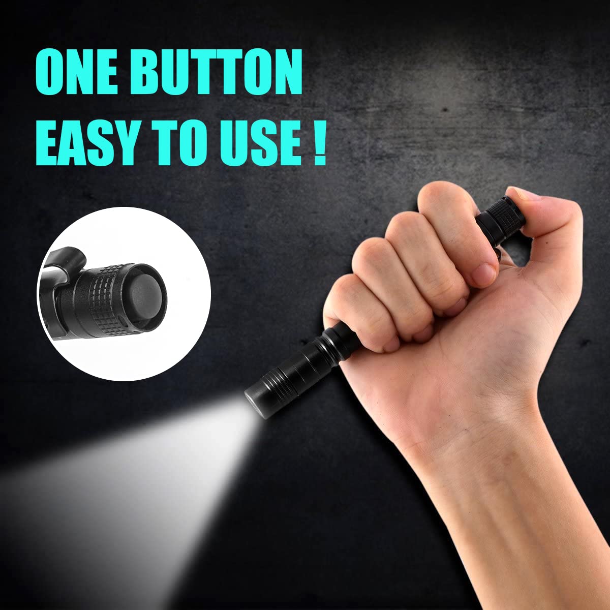 Portable Mini LED Pen Flashlig - Outdoor Lighting Setup recension och pris