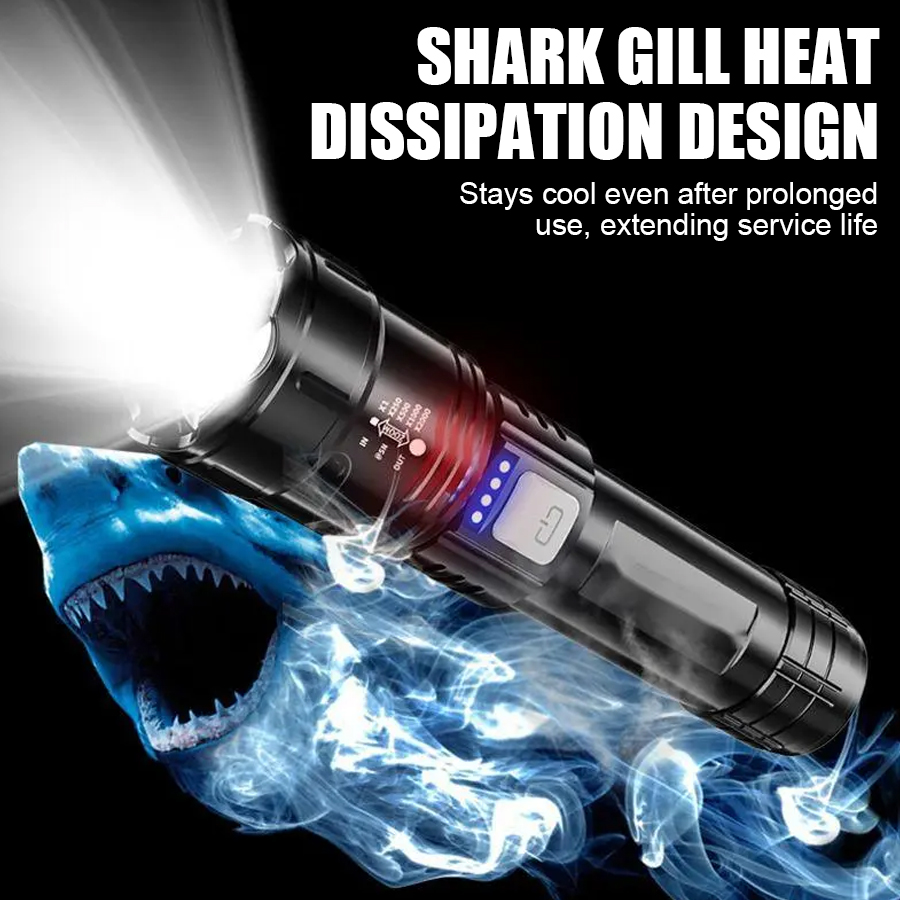 High Power P50 LED Flashlight  - Outdoor Lighting Setup recension och pris