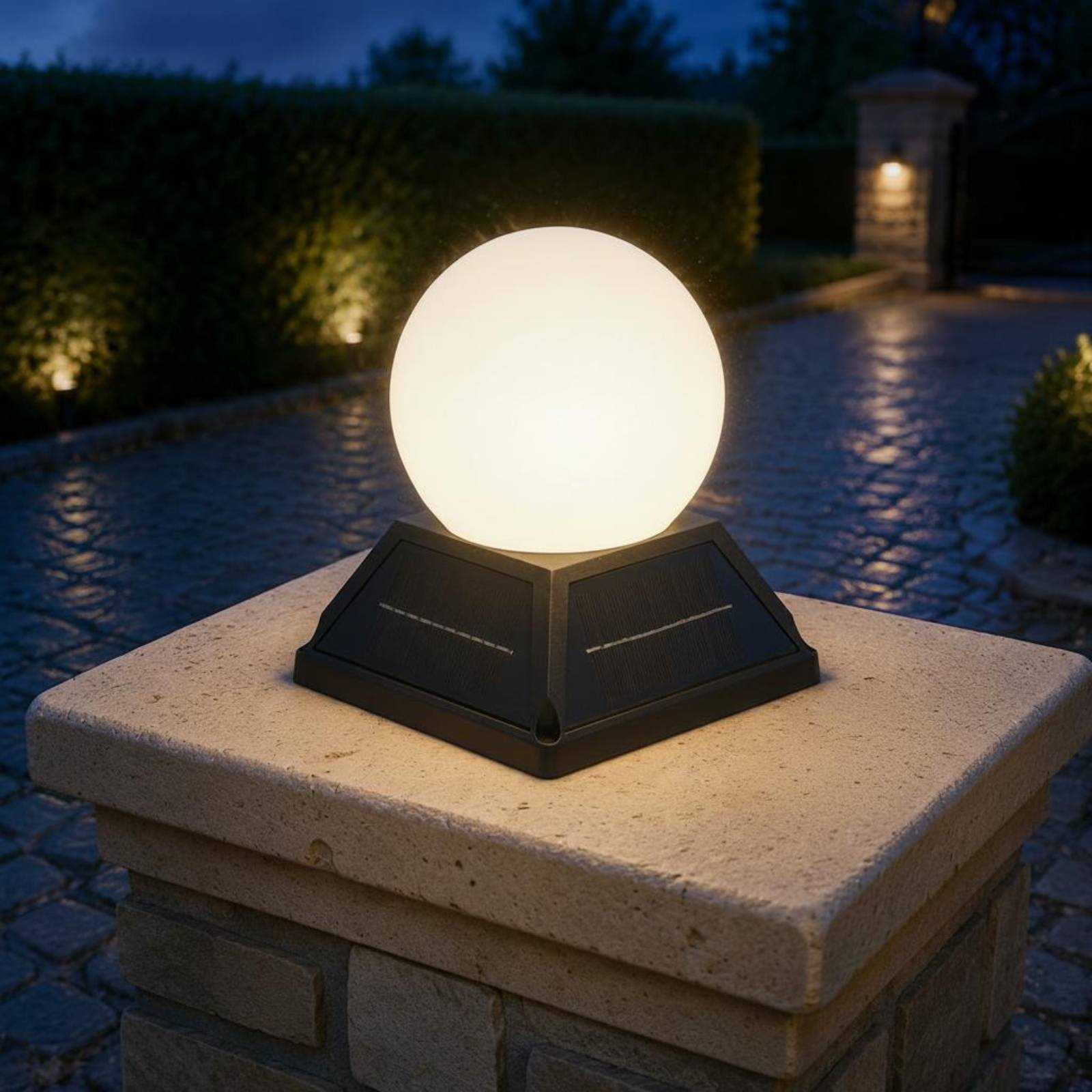 Solar Post Cap Light Wireless  - Outdoor Lighting Ip65 recension och pris