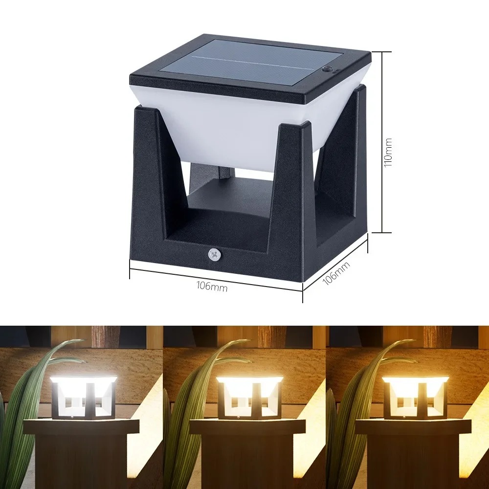IP65 Waterproof LED Exterior W - Solar Wall Sconce recension och pris