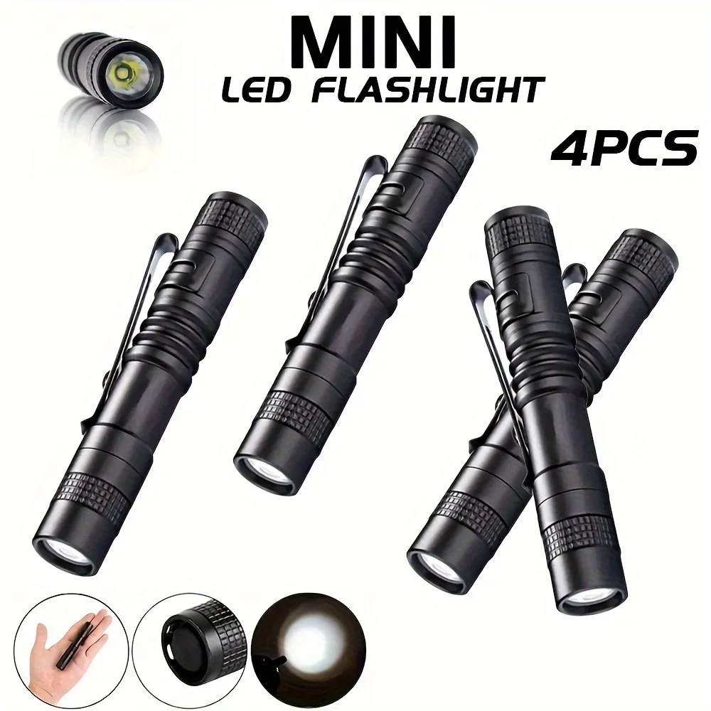 1-4PCS Mini Portable LED Pen L - Outdoor Lighting Setup recension och pris