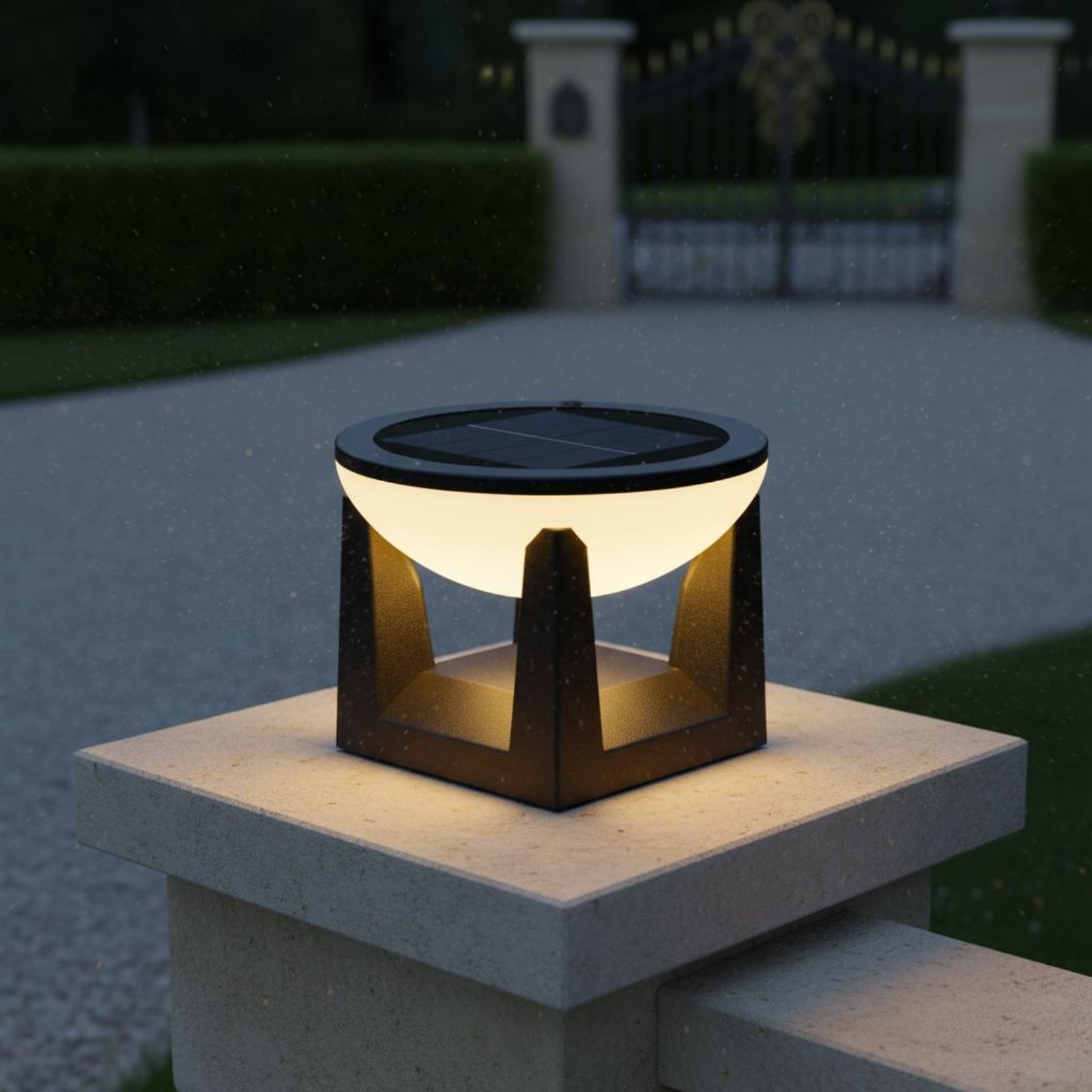 Solar Post Light Easy to Insta - Outdoor Lighting Ip65 recension och pris