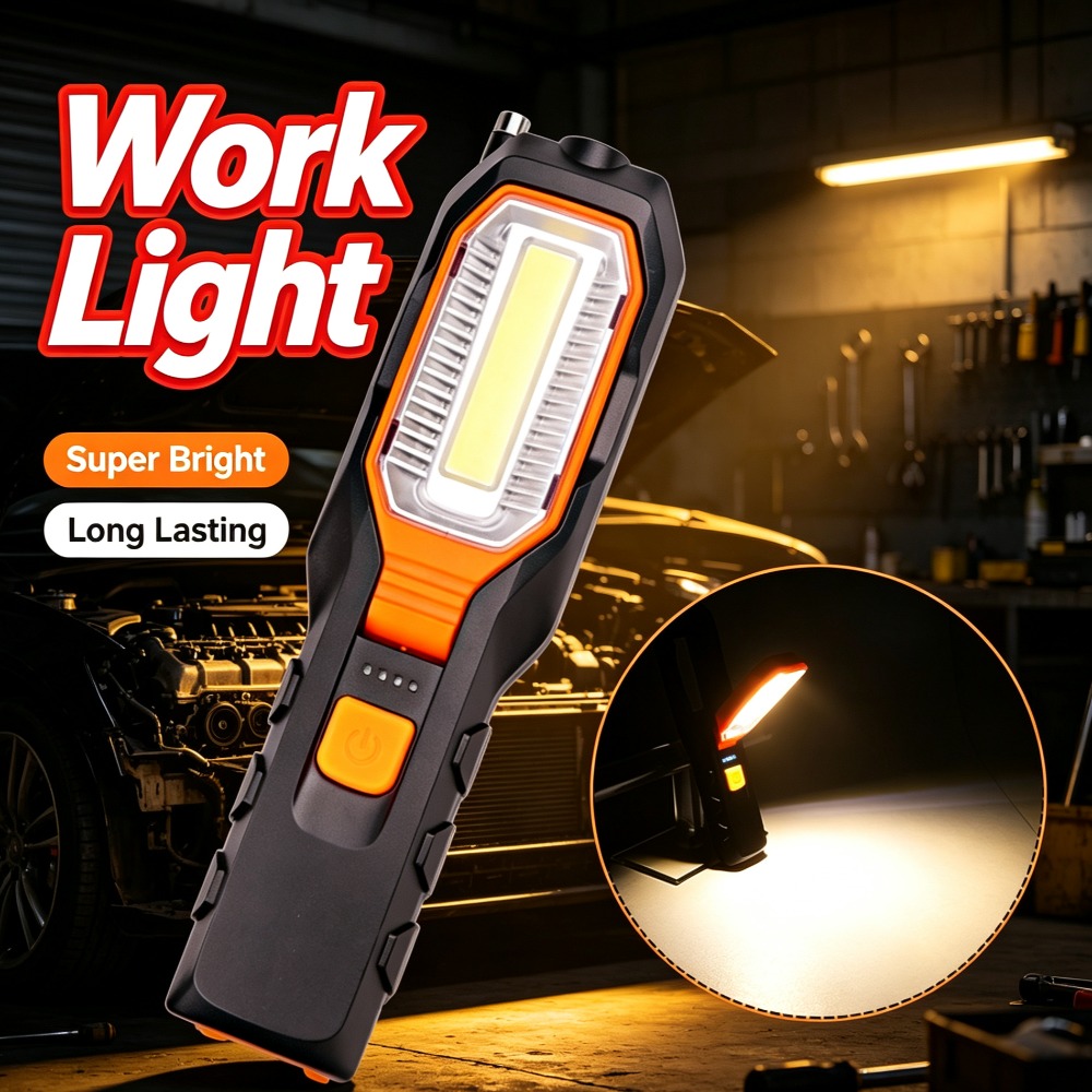 New LED Work Light Built‑in Ba - Outdoor Lighting Setup recension och pris