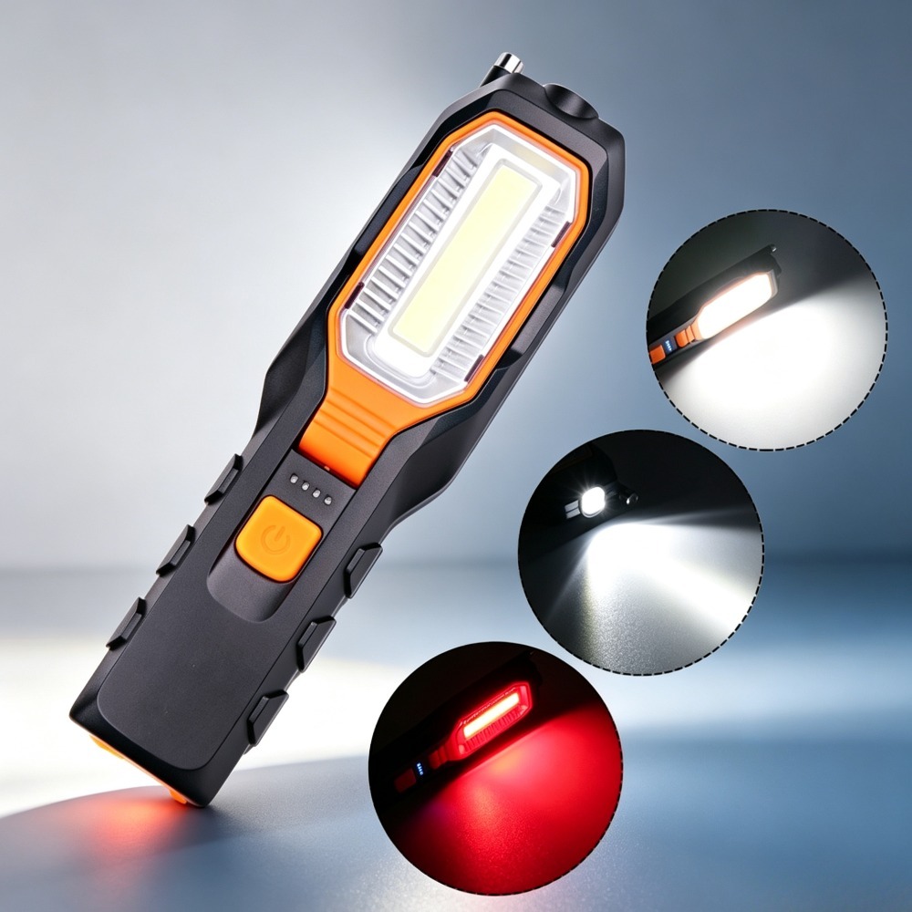New LED Work Light Built‑in Ba - Outdoor Lighting Setup recension och pris