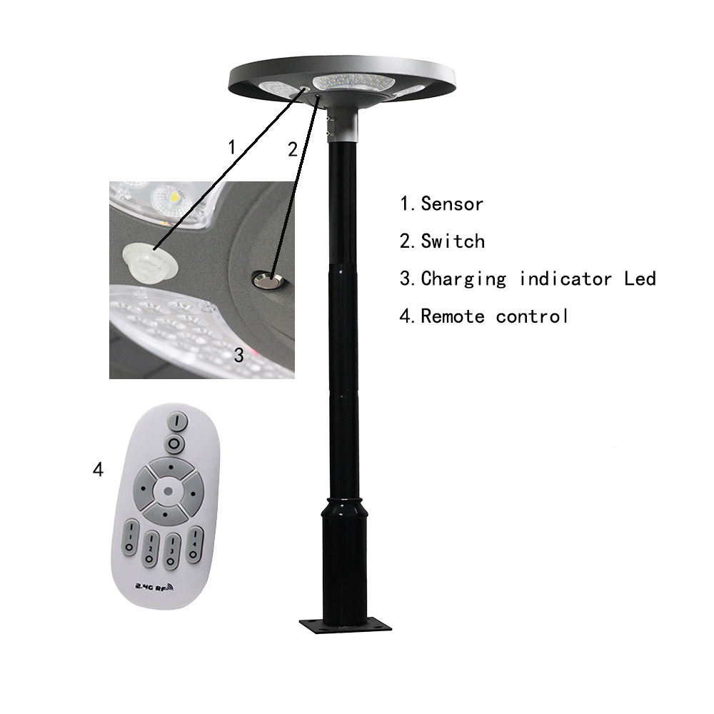 Waterproof IP65 UFO Solar LED  - Outdoor Lighting Ip65 recension och pris
