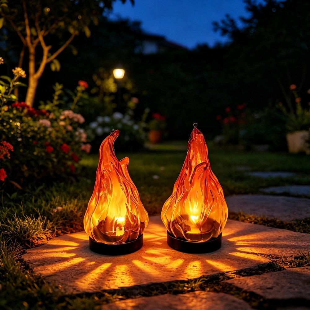 Solar Flame Hanging Lantern Li - Outdoor Lighting Ip65 recension och pris