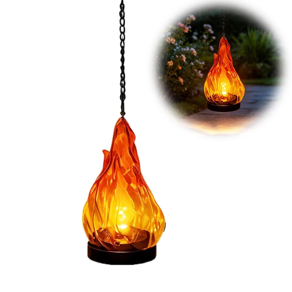 Solar Flame Hanging Lantern Li - Outdoor Lighting Ip65 recension och pris