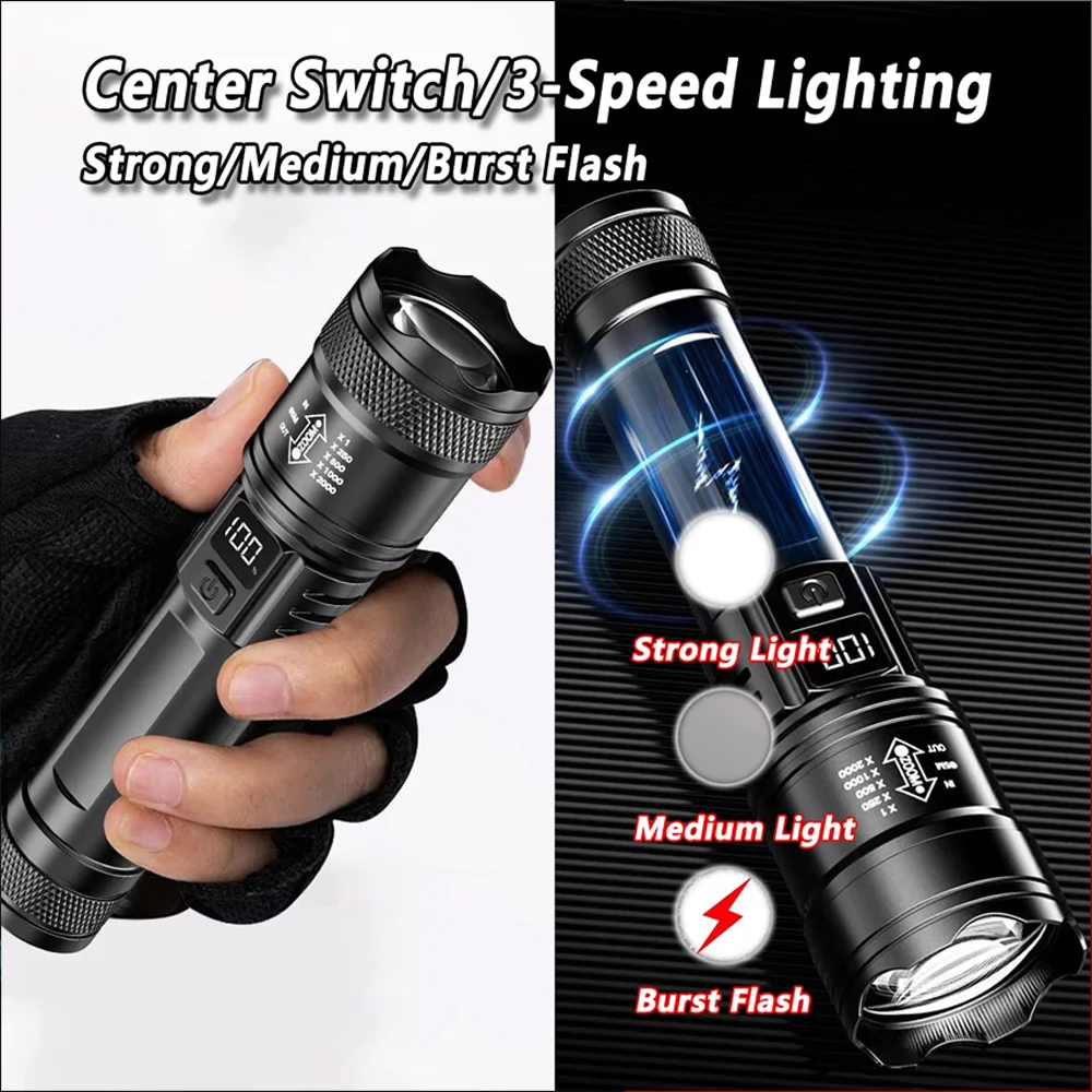Rechargeable LED Flashlight Zo - Outdoor Lighting Ideas recension och pris